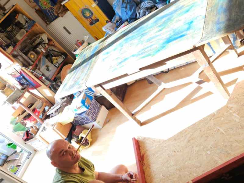 Besuche mit in meinem Home-Studio